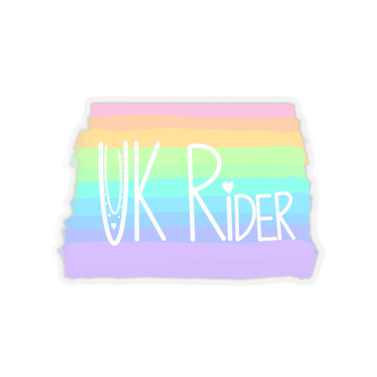 UK Rider Kiss-Cut Sticker